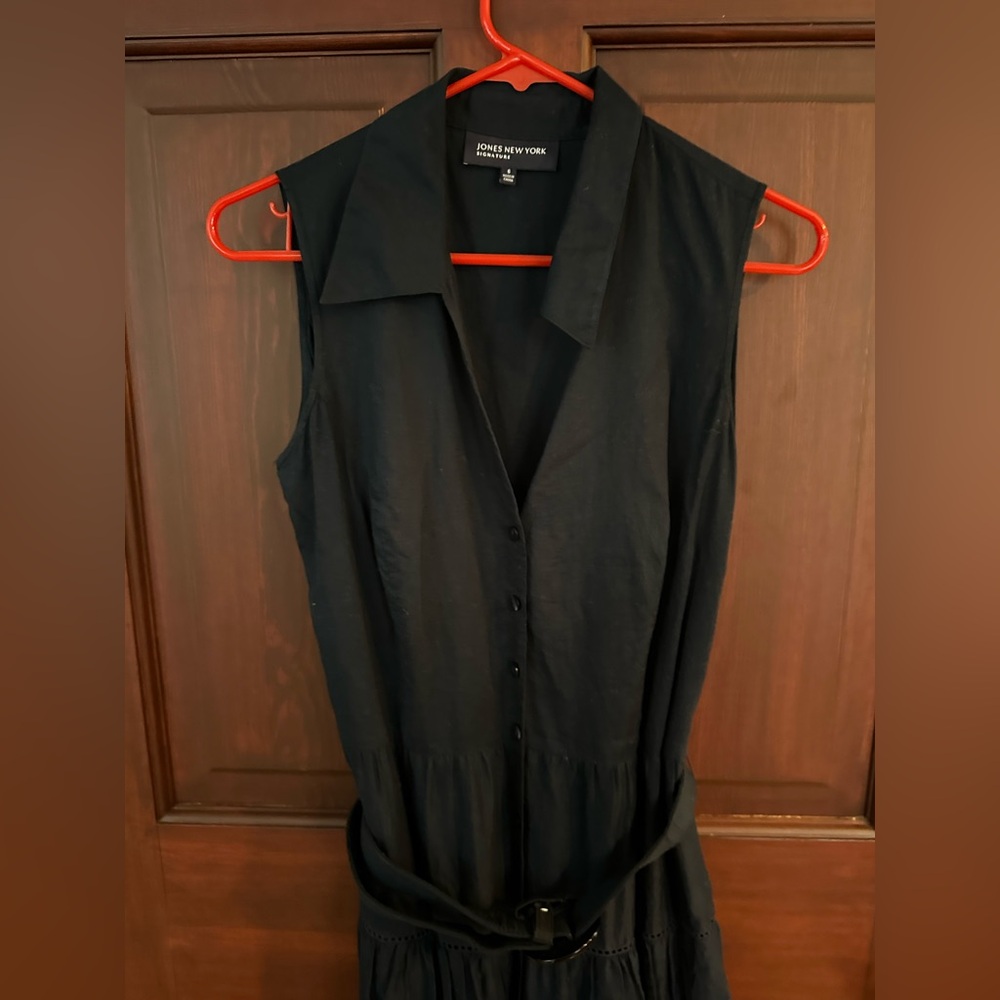 Jones NY signature tiered belted dress. Worn twice